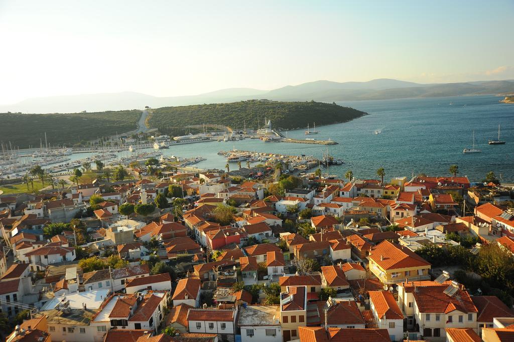 Huzur Hotel Siğacık الغرفة الصورة